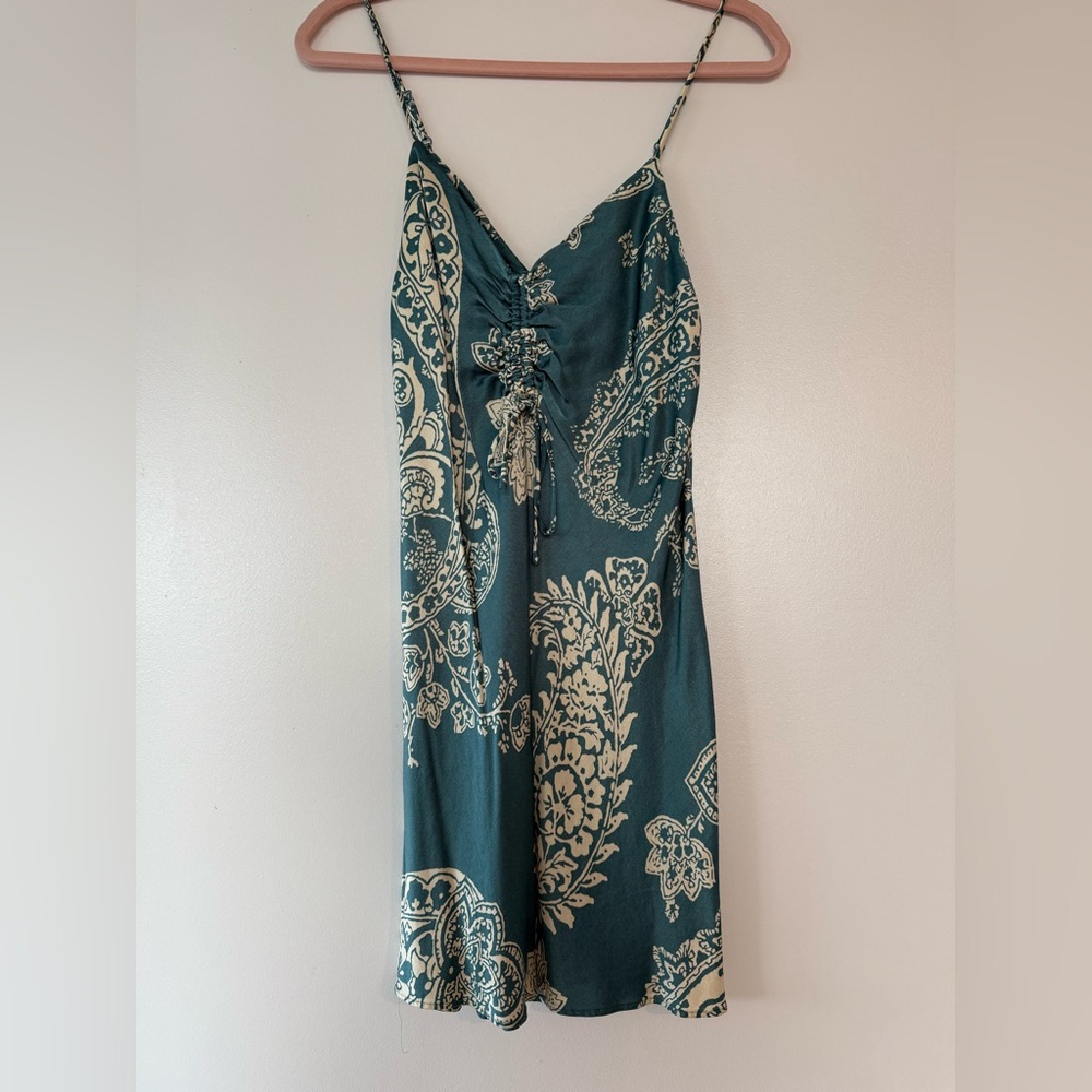Zara Paisley Mini Dress